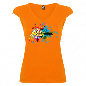 Дамска тениска -  Цветя 26