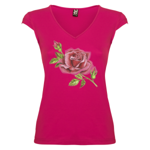 Дамска тениска -  Роза