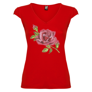 Дамска тениска -  Роза