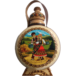 Средна бъклица 0.750л. - картини