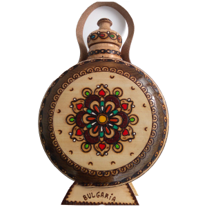 Средна бъклица 0.750л. - пирография