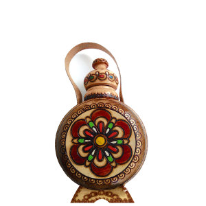 Мини  бъклица 0.050л. - пирография