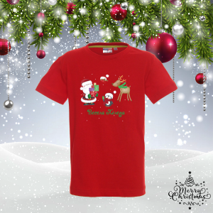 Детска коледна тениска - Весела Коледа