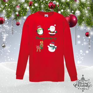 Детска коледна блуза - Коледен отряд