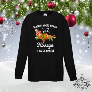 Детска коледна блуза - Всичко, което искам за Коледа