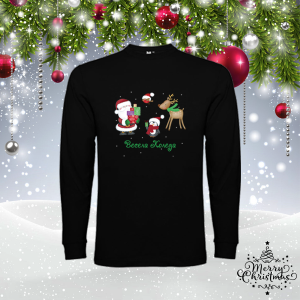 Мъжка коледна блуза- Весела Коледа