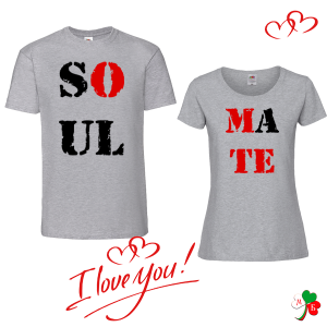 Комплект цветни  тениски-  Soul Mate