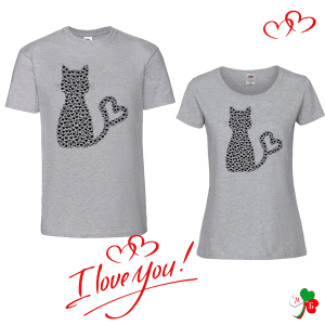 Комплект цветни тениски- Cat