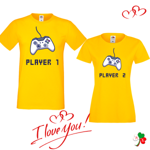 Комплект цветни тениски-  Player