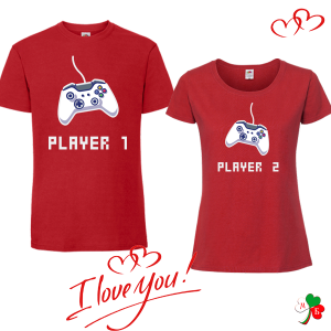 Комплект цветни тениски-  Player