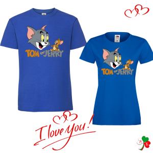 Комплект цветни тениски- Tom and Jerry