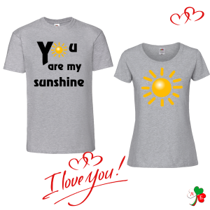 Комплект цветни тениски- Sunshine