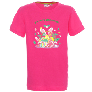 Цветна тениска с великденска кошница