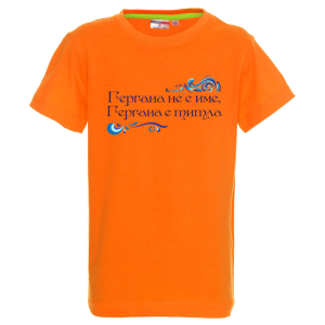 Цветна детска тениска - Гергана е титла