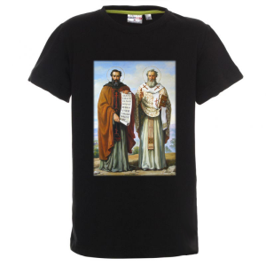 Цветна детска тениска - Кирил и Методий