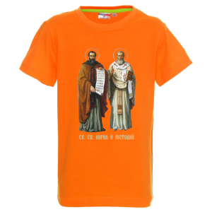Цветна детска тениска - Кирил и Методий