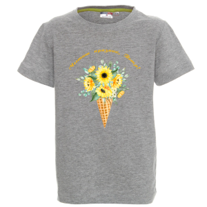 Цветна детска тениска- Честит празник, Петя