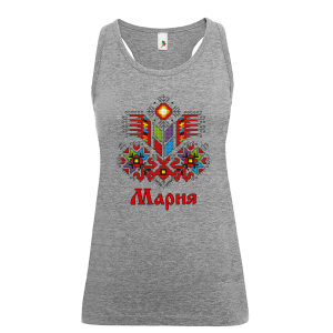 Цветен дамски потник- Мария и шевица