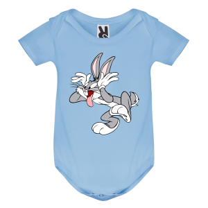 Цветно бебешко боди- Бъгс Бъни