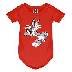 Цветно бебешко боди- Бъгс Бъни