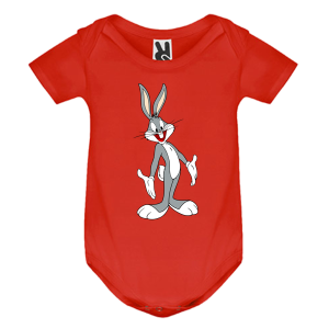 Цветно бебешко боди- Бъгс Бъни