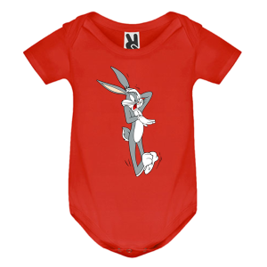 Цветно бебешко боди- Бъгс Бъни