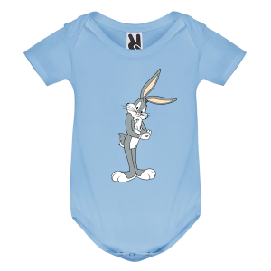 Цветно бебешко боди- Бъгс Бъни