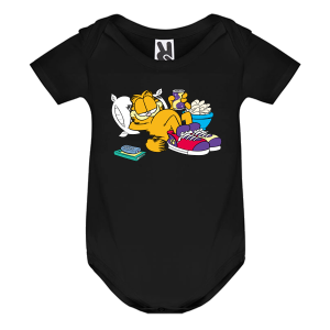Цветно бебешко боди- Гарфилд