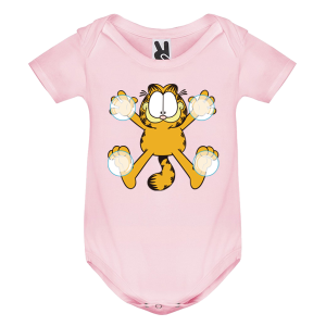 Цветно бебешко боди- Гарфилд