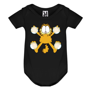 Цветно бебешко боди- Гарфилд