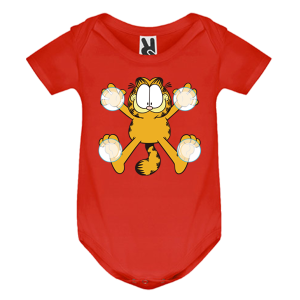 Цветно бебешко боди- Гарфилд