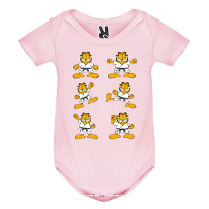 Цветно бебешко боди- Гарфилд