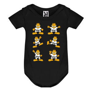 Цветно бебешко боди- Гарфилд