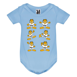 Цветно бебешко боди- Гарфилд