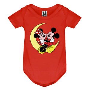 Цветно бебешко боди- Мини и Мики