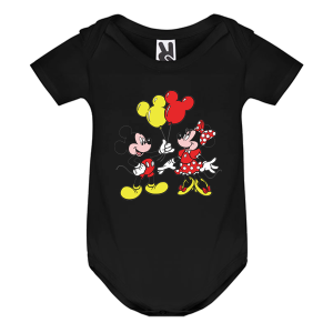 Цветно бебешко боди- Мини и Мики