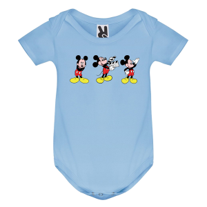 Цветно бебешко боди- Мики Маус