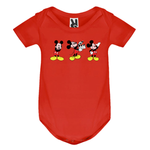 Цветно бебешко боди- Мики Маус