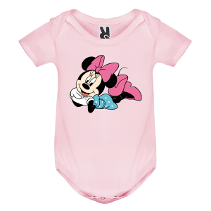 Цветно бебешко боди- Мини Маус
