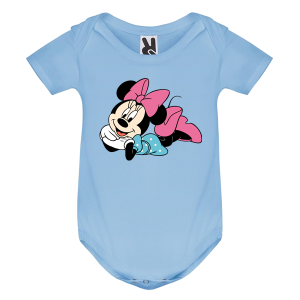 Цветно бебешко боди- Мини Маус