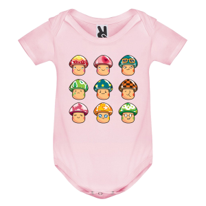 Цветно бебешко боди- Супер Марио