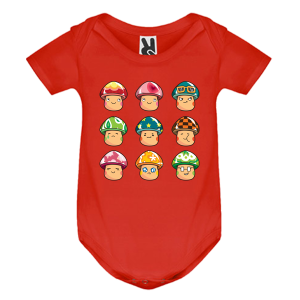 Цветно бебешко боди- Супер Марио