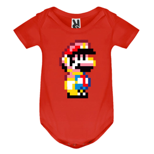 Цветно бебешко боди- Супер Марио