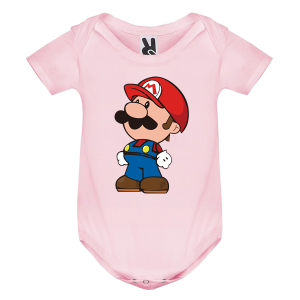 Цветно бебешко боди- Супер Марио