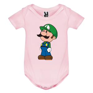 Цветно бебешко боди- Супер Марио