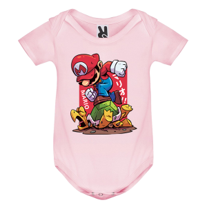 Цветно бебешко боди- Супер Марио