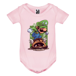 Цветно бебешко боди- Супер Марио