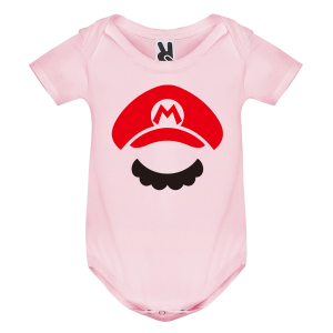 Цветно бебешко боди- Супер Марио