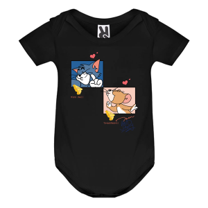 Цветно бебешко боди- Том и Джери