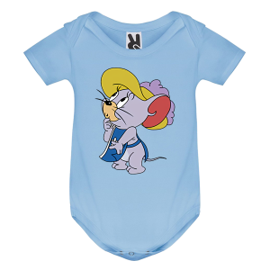 Цветно бебешко боди- Том и Джери